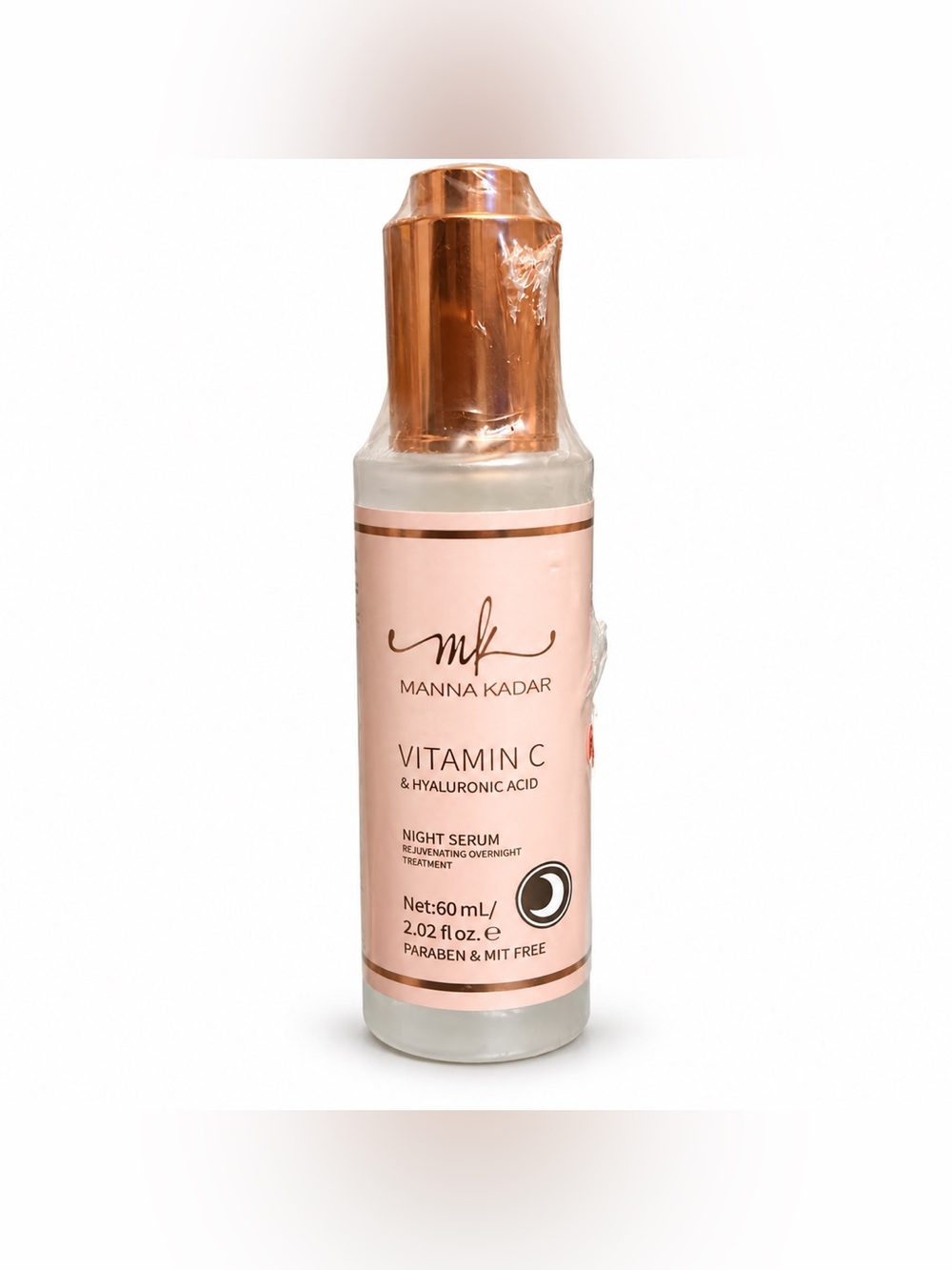 Manna Kadar Vitamin C & Hyaluronic Acid Night Serum 60 mL New Sealed